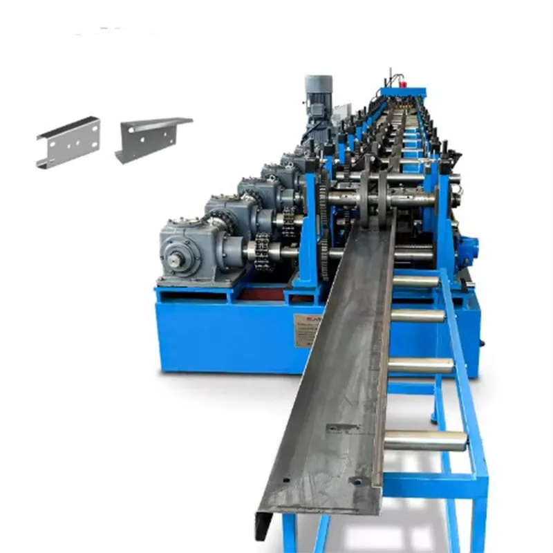 Касетъчен тип Sigma Purlin Roll Forming Machine